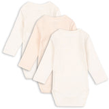 Konges Sløjd Fanga Blush Mix Fio Stripe 3 Pack Ls Body OCS