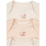 Konges Sløjd Fanga Blush Mix Fio Stripe 3 Pack Ls Body OCS