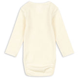 Konges Sløjd Fanga Beige Melange Erba Ull Ls Body