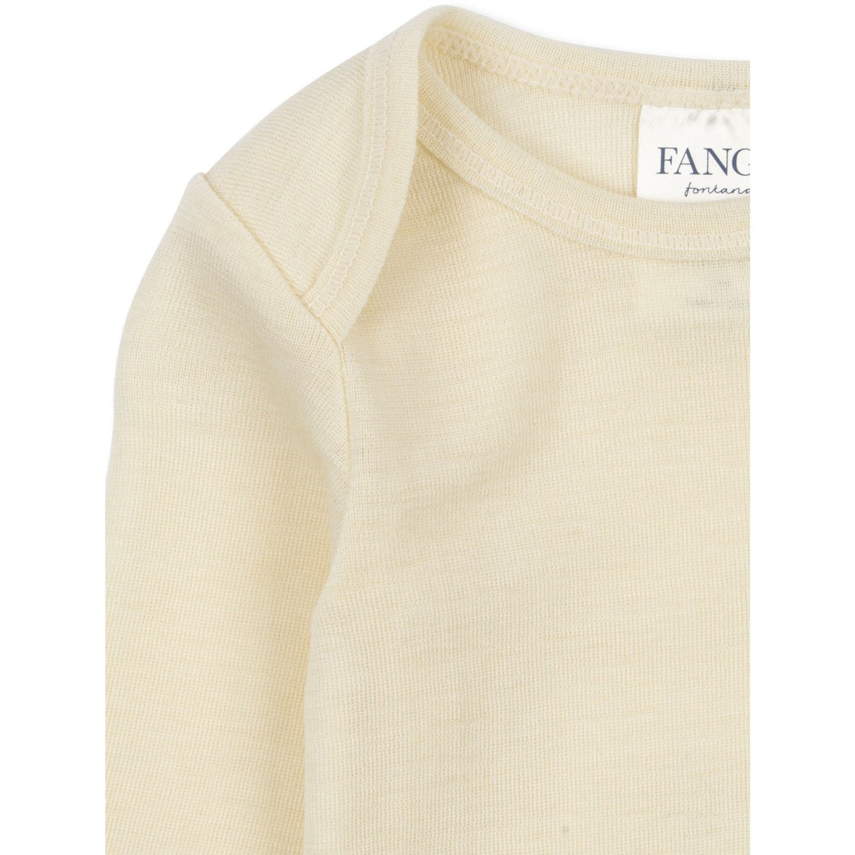 Konges Sløjd Fanga Beige Melange Erba Ull Ls Body