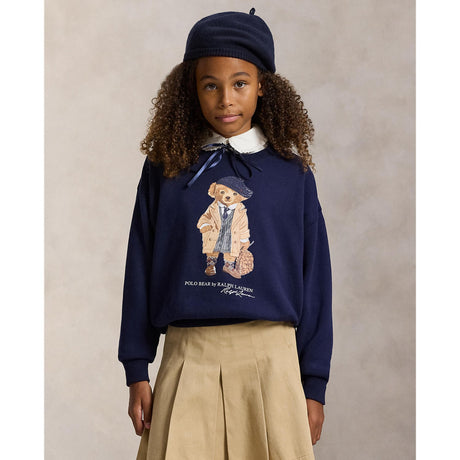 Polo Ralph Lauren Refined Navy Girl Sweatshirt