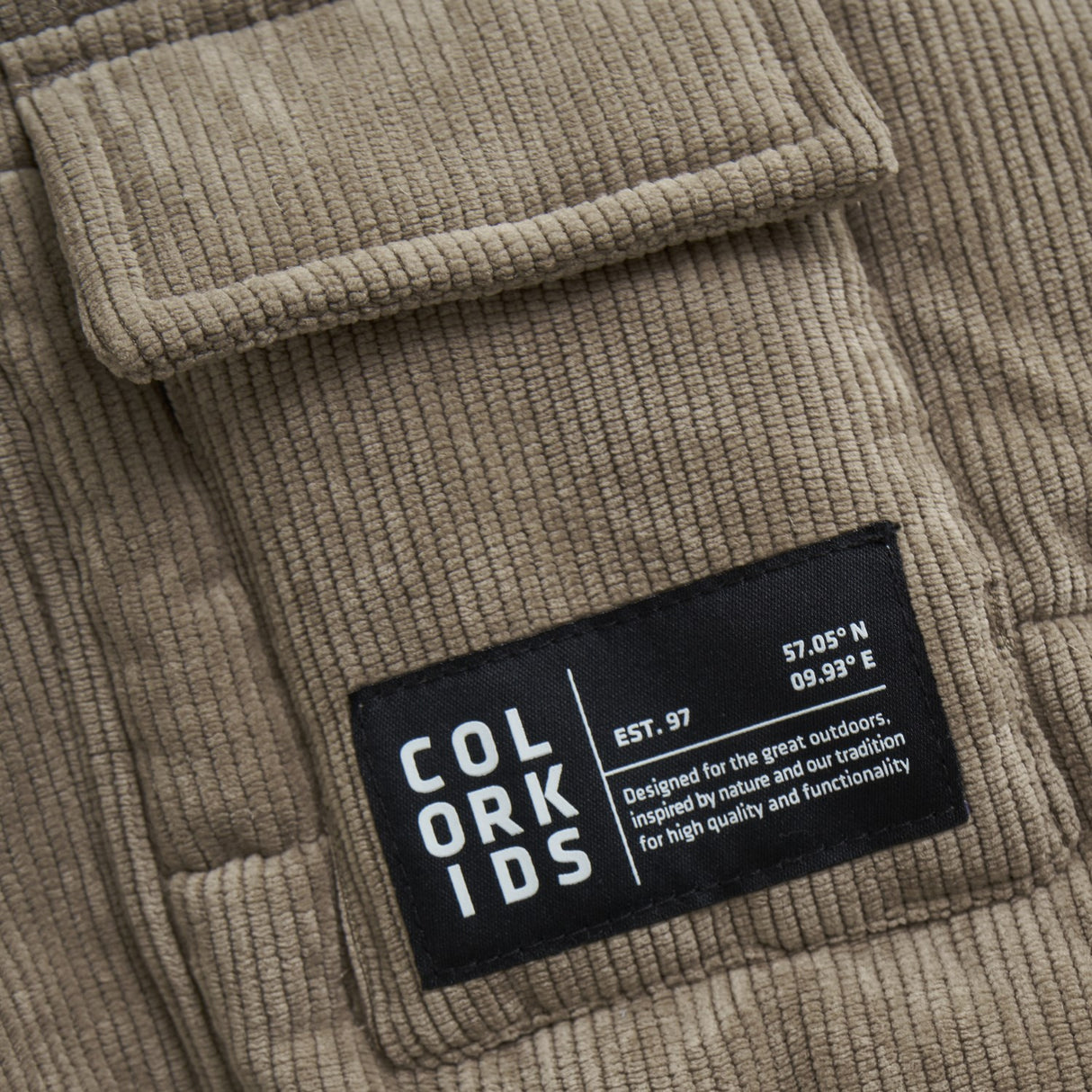 Color Kids Fossil Jr. Jacka W. String -Corduroy