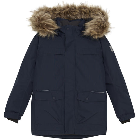 Color Kids Total Eclipse Parka W. Fake Päls
