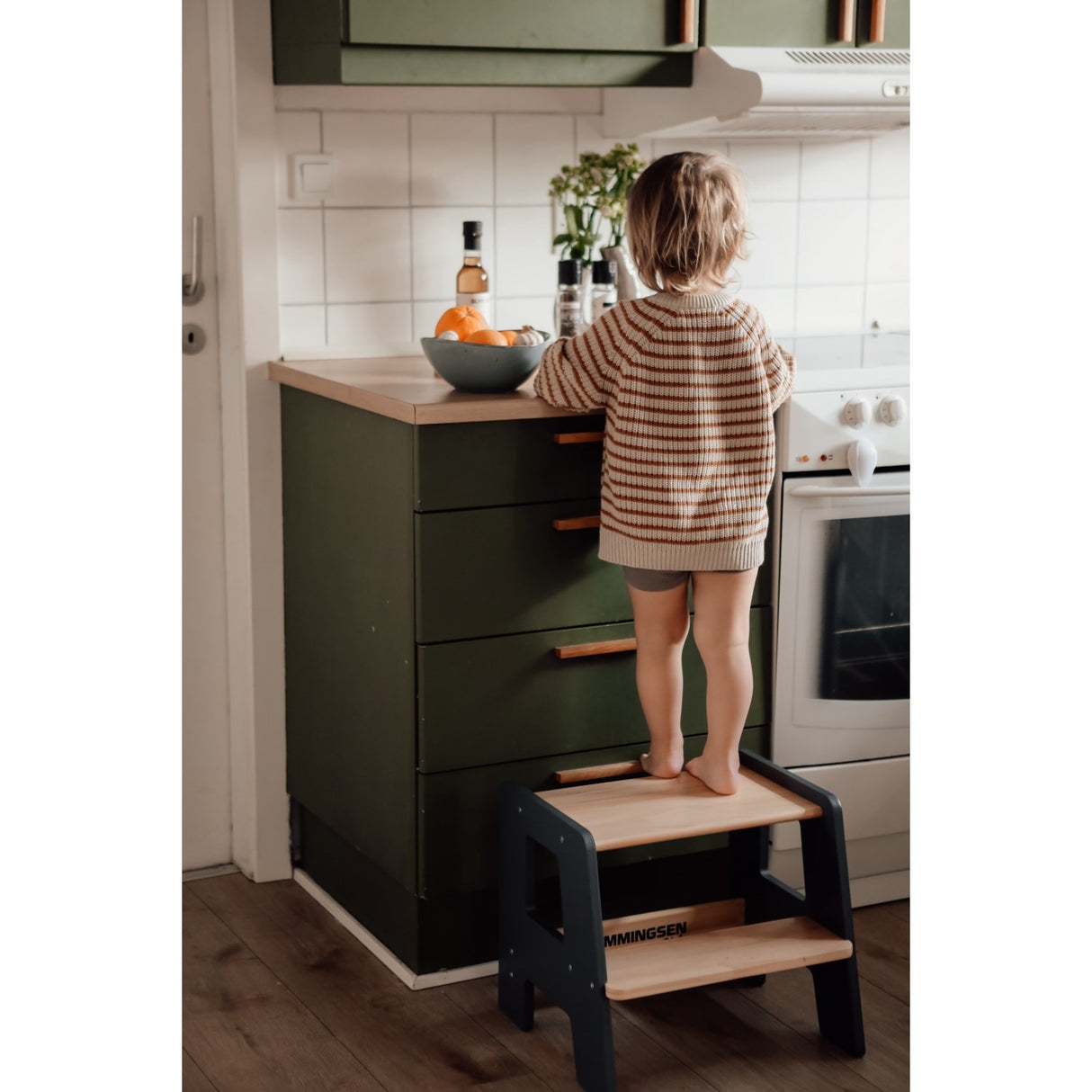 HEMMINGSEN Kids Grå Barnpall