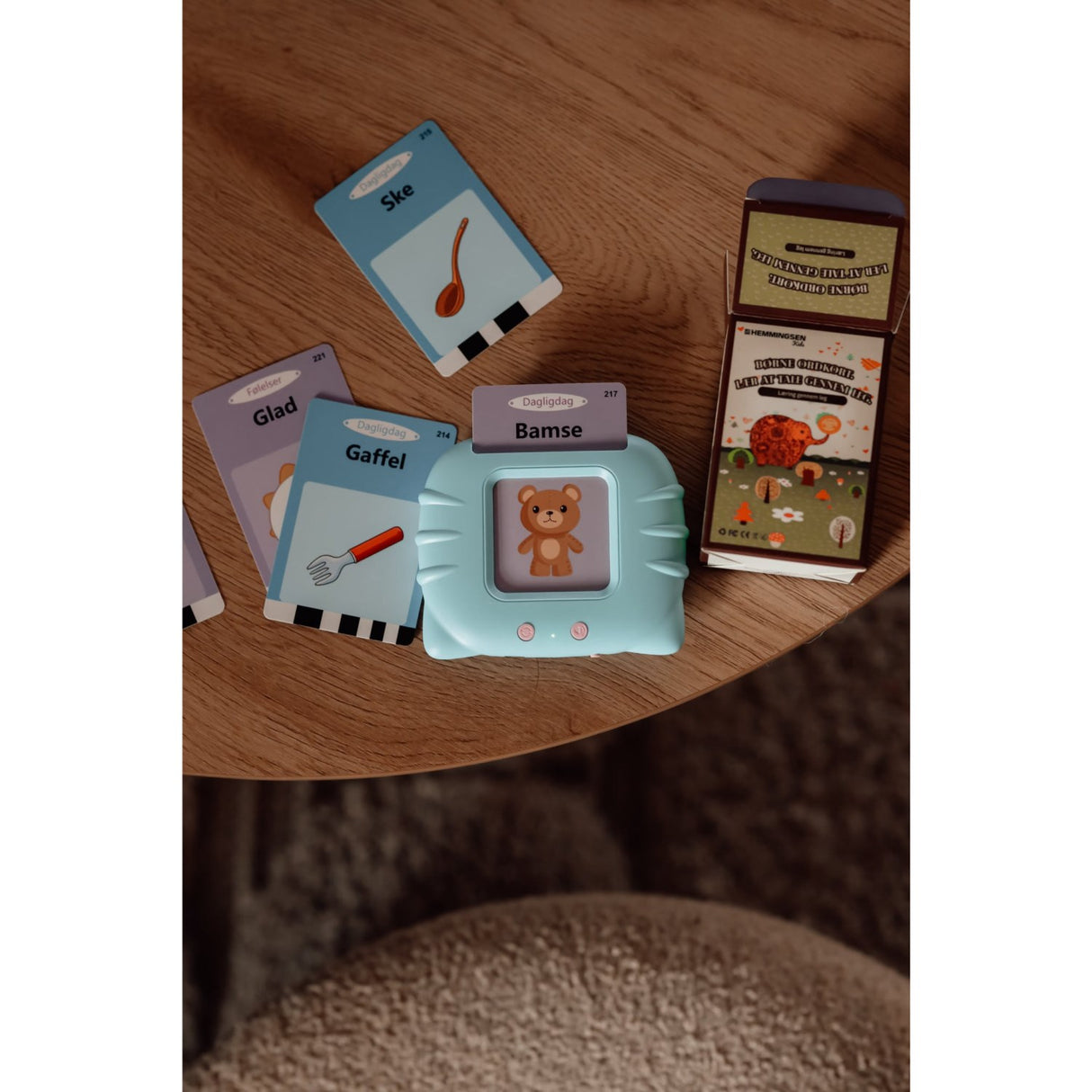 HEMMINGSEN Kids Blå Ord Skrivmaskin