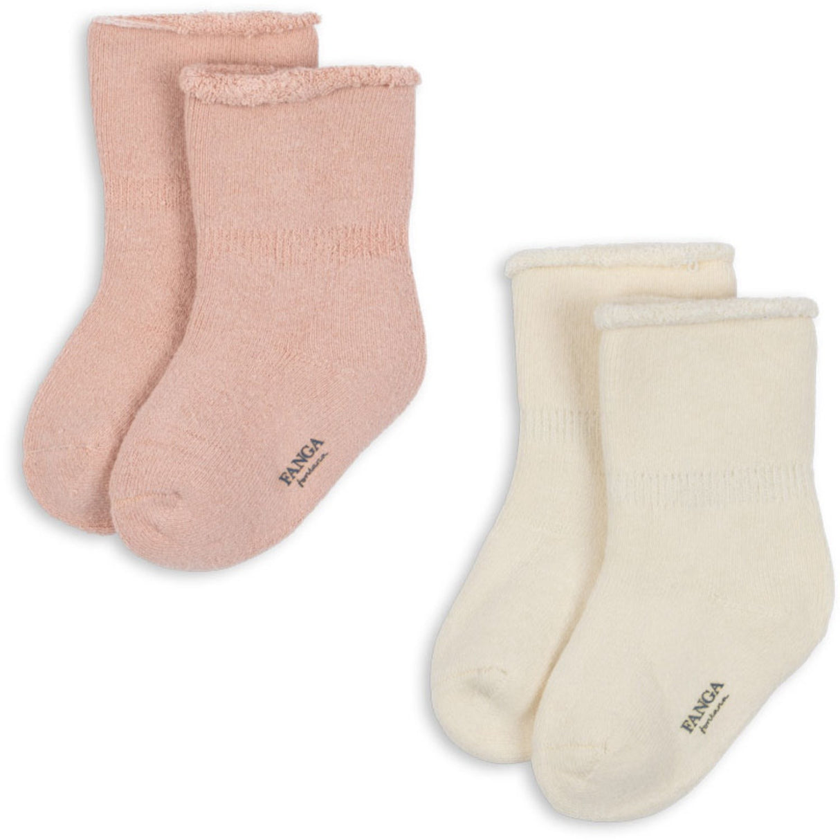 Konges Sløjd Fanga Cameo Rose Vicino 2 Pack Terry Strumpor