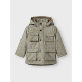 Lil'Atelier Overland Trek Nmmlasnow05 Jkt Aop Fo Lil