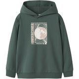 Name It Bistro Green Urban Nkmvugo Ls Nreg Sweat Wh Bru
