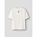 Name It Cloud Dancer Nkmoakley Ss Nreg Topp Bf