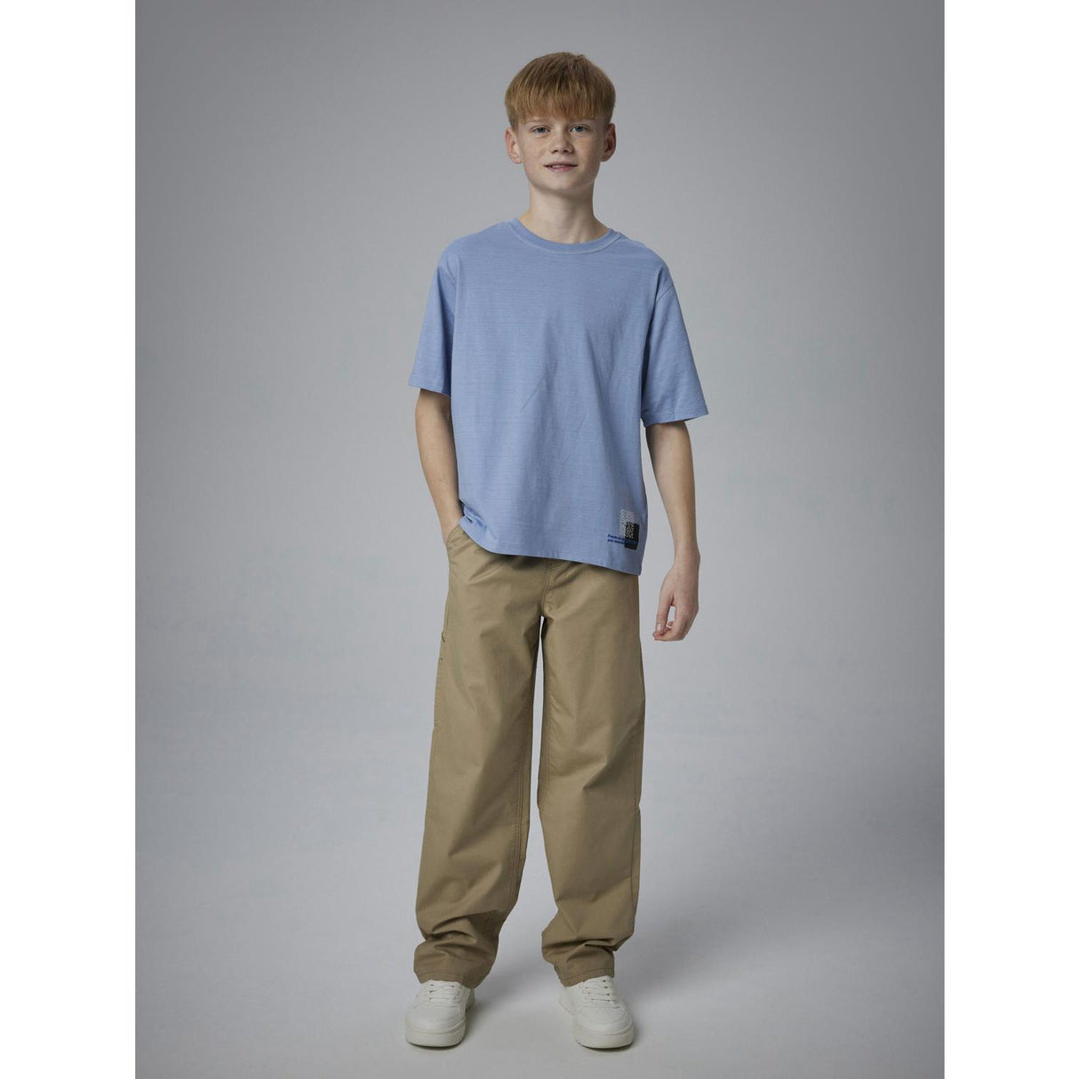 Name It Rain Washed Nkmoakley Ss Nreg Topp Bf