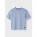 Name It Rain Washed Nkmoakley Ss Nreg Topp Bf