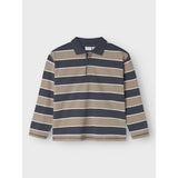 Name It Roasted Cashew Nkmollie Ls Rlx Pikétröja Bf