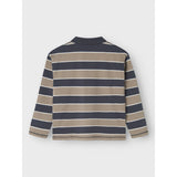 Name It Roasted Cashew Nkmollie Ls Rlx Pikétröja Bf