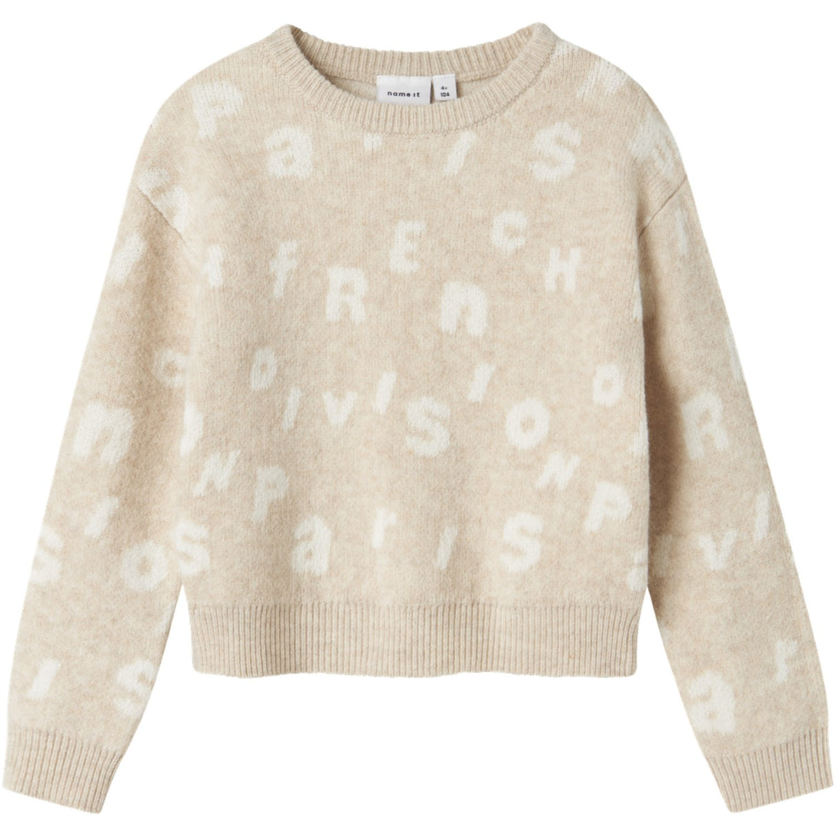 Name It Sandshell Nmfoline Ls Stickad Bf