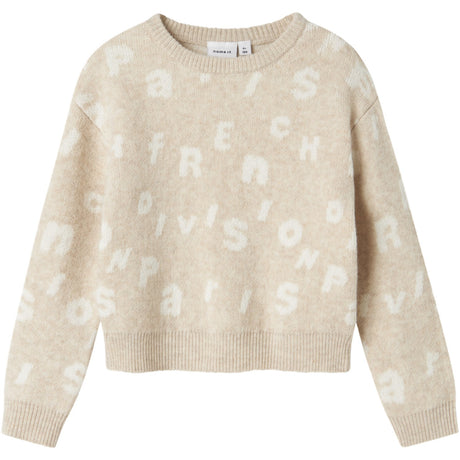 Name It Sandshell Nmfoline Ls Stickad Bf