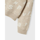 Name It Sandshell Nkfoline Ls Stickad Bf