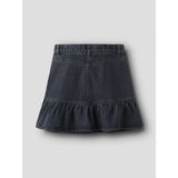 Name It Dark Midnight Denim Nkfthea Rhine Dnm Kjol 2424-Im S