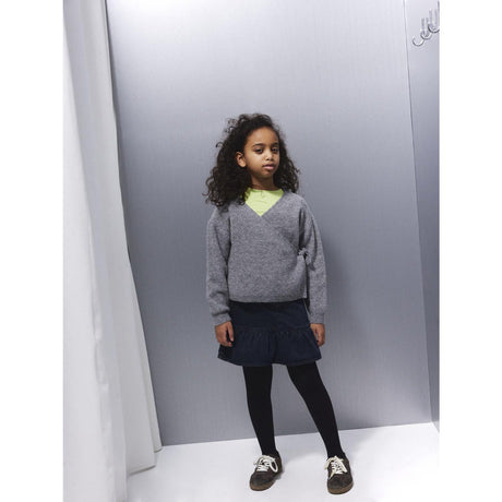 Name It Dark Midnight Denim Nkfthea Rhine Dnm Kjol 2424-Im S