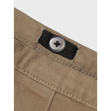 Name It Roasted Cashew Nkfrose Twill Kjol Pleat 5505-Ax Bf