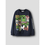 Name It Navy Blazer Nkmneven Minecraft Nreg Sweat Bru Bfu