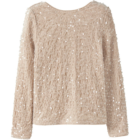 Name It Jet Stream Black Bow Nkfrusitta Ls Rosett Blus