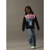 Name It Black Nkfodimi Stitch Rlx Sweat Bru Wdi