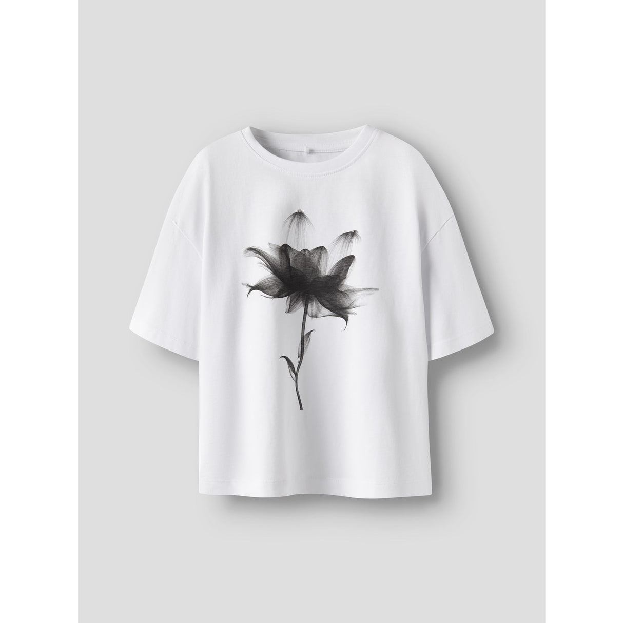 Name It Bright White Nkfsvea Ss Rlx Topp Box