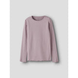 Name It Keepsake Lilac Nkfvibse Ls Slim Topp
