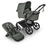Bugaboo Fox 5 Renew Complete Black/Forest Green-Forest Green