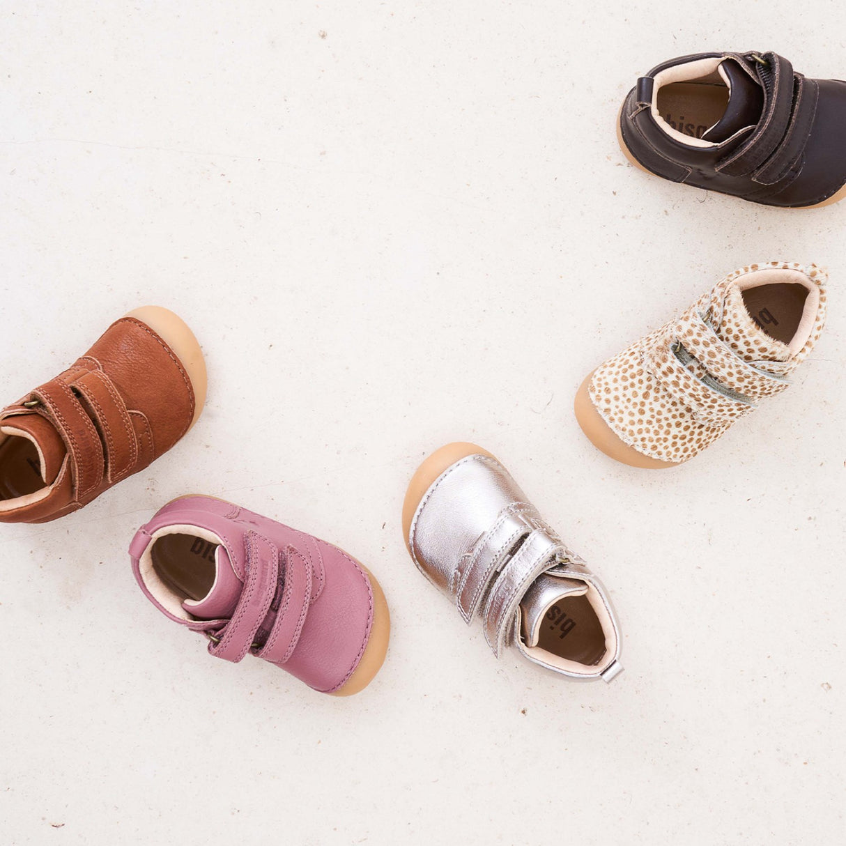 Bisgaard Gold Barefoot Carter First Skor