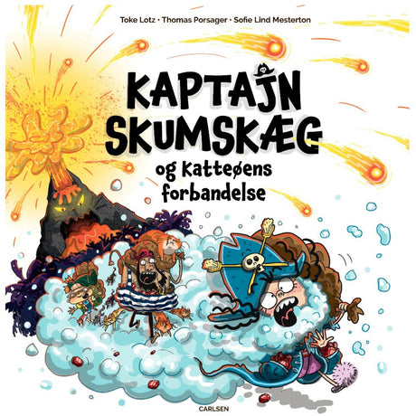 Forlaget Carlsen Kaptajn Skumskæg och katteøens forbandelse