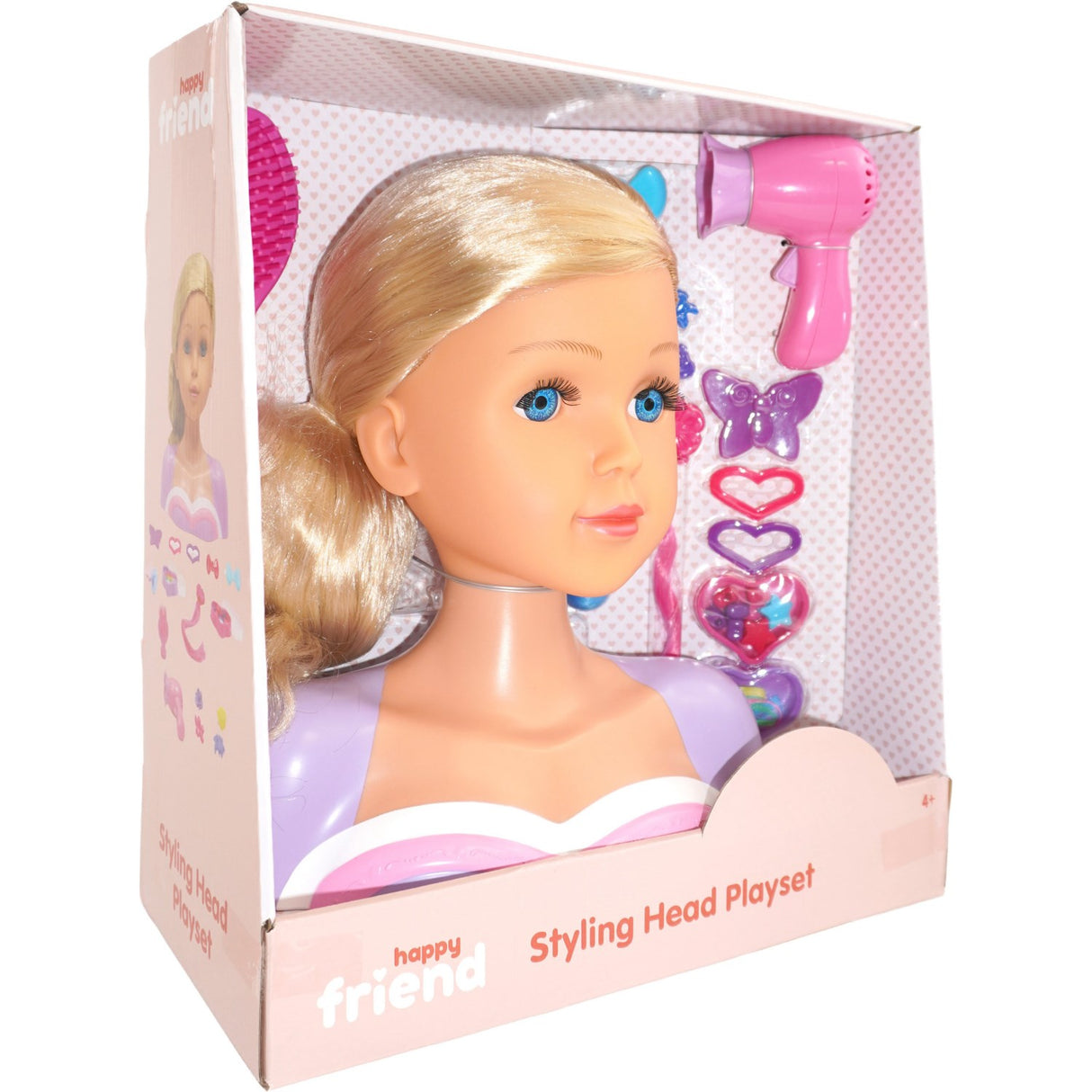Happy Friend Styling Head Playset