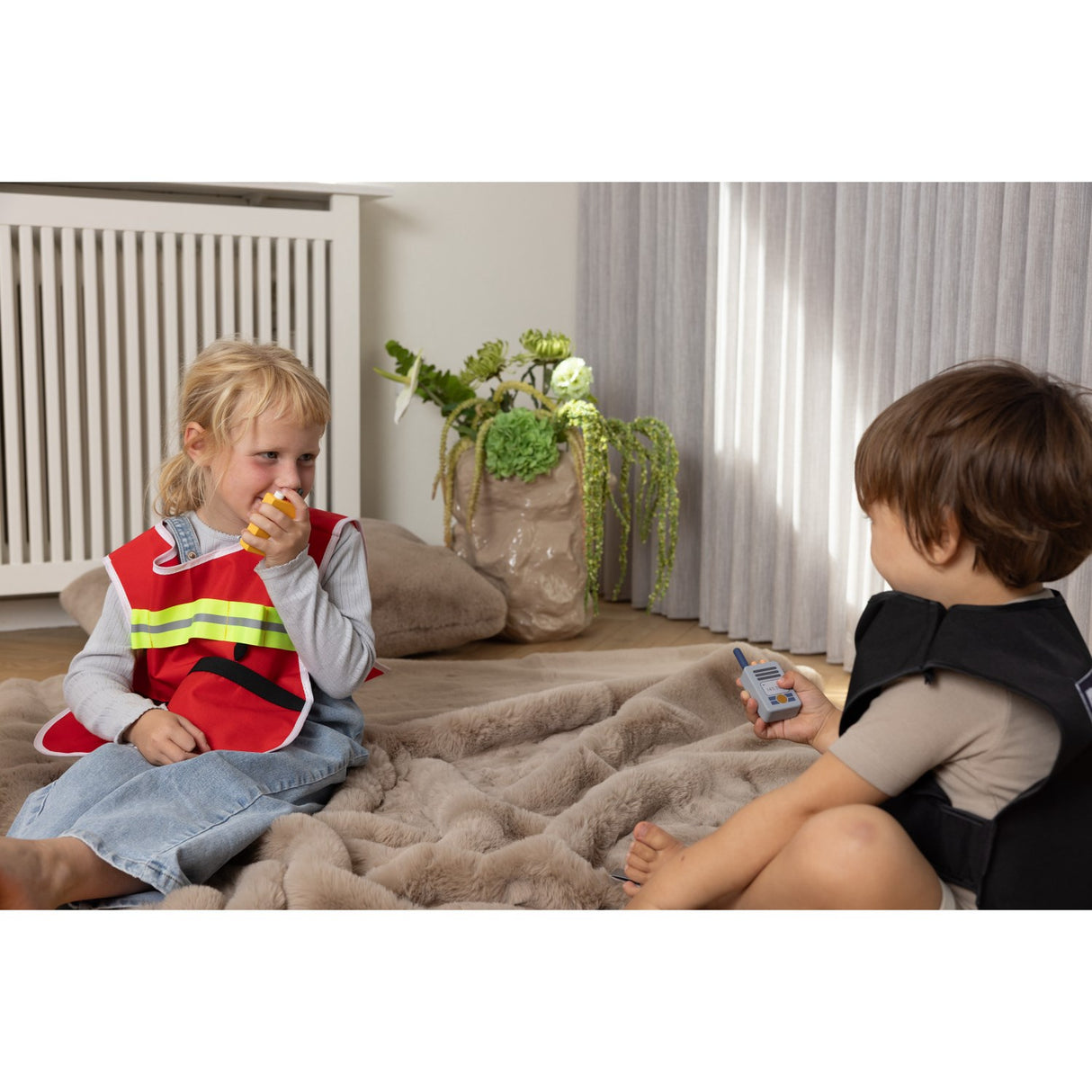 Dantoy Politimand Sett Träd I Presentlåda 8 Dele