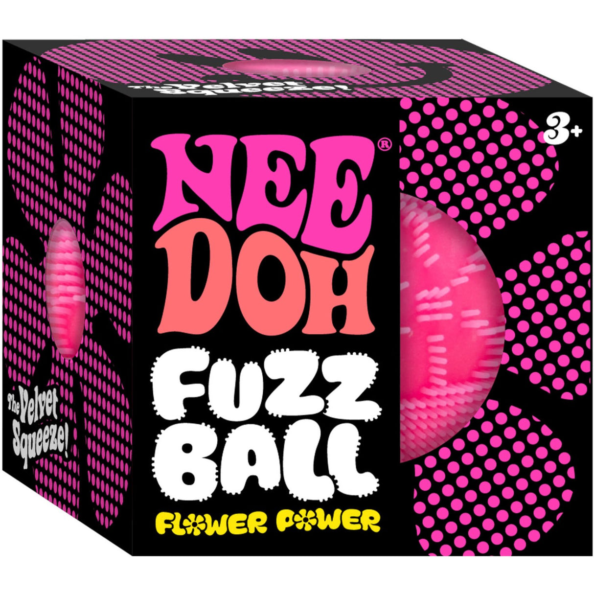 NeeDoh Fuzz Boll Flower Power 5 Asst. CDU