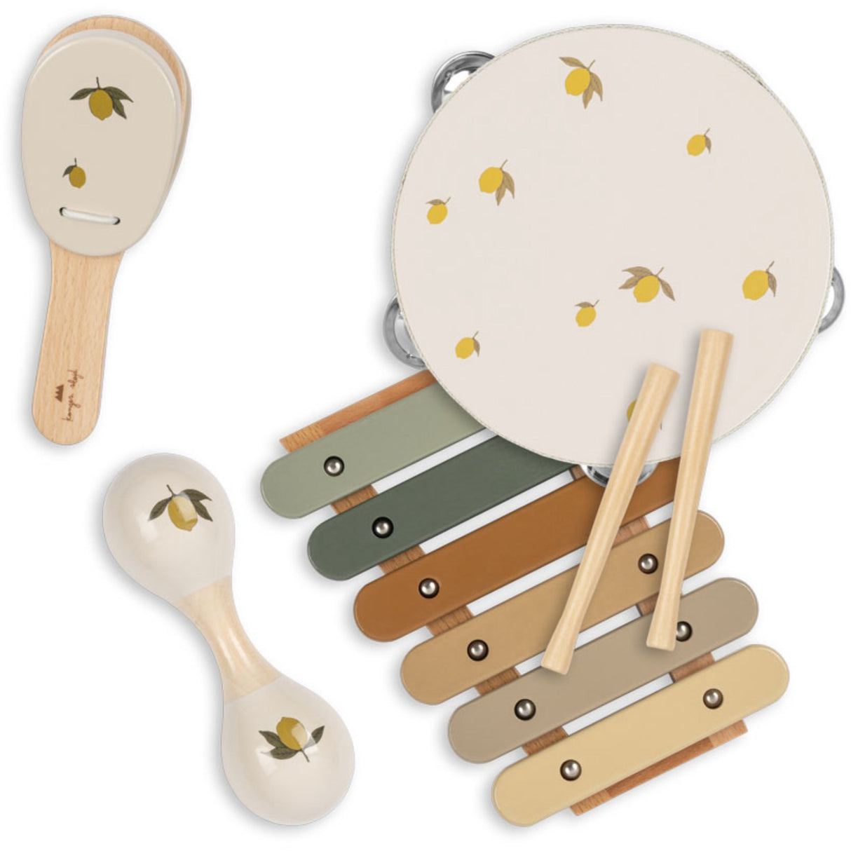 Konges Sløjd Lemon Musik Sett Lemon Glossy Fsc