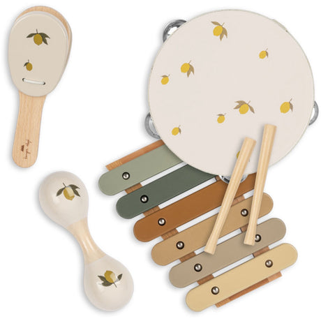 Konges Sløjd Lemon Musik Sett Lemon Glossy Fsc