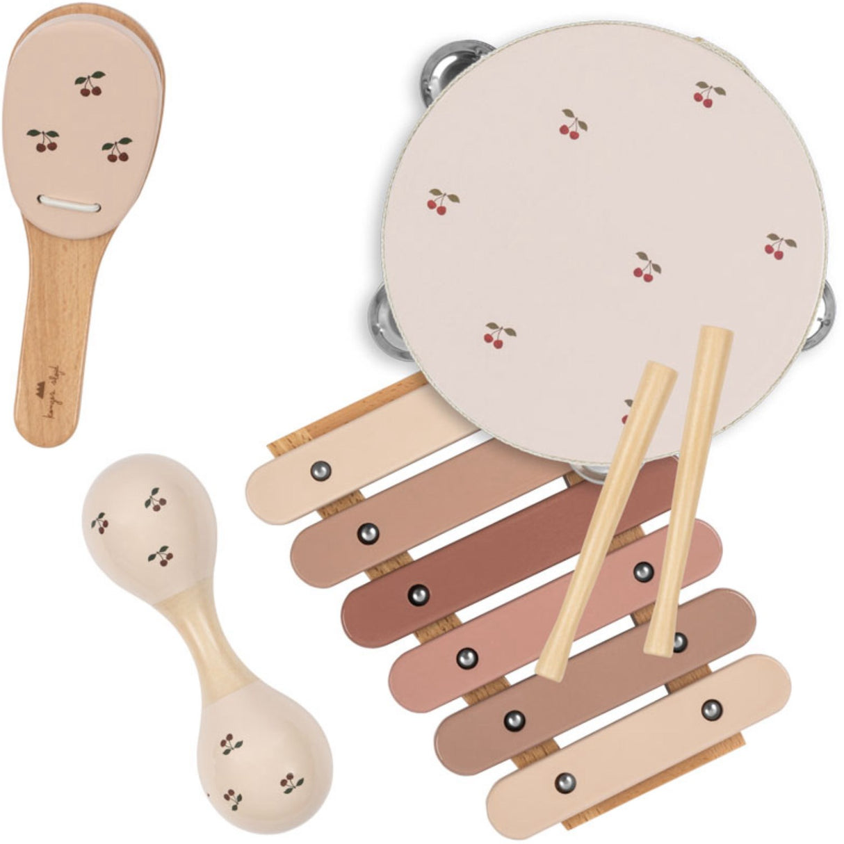 Konges Sløjd Cherry Musik Sett Cherry Glossy Fsc