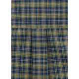 Konges Sløjd Laurel Blue Check Cara Ls Skjorta GOTS