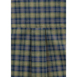 Konges Sløjd Laurel Blue Check Cara Ls Skjorta GOTS