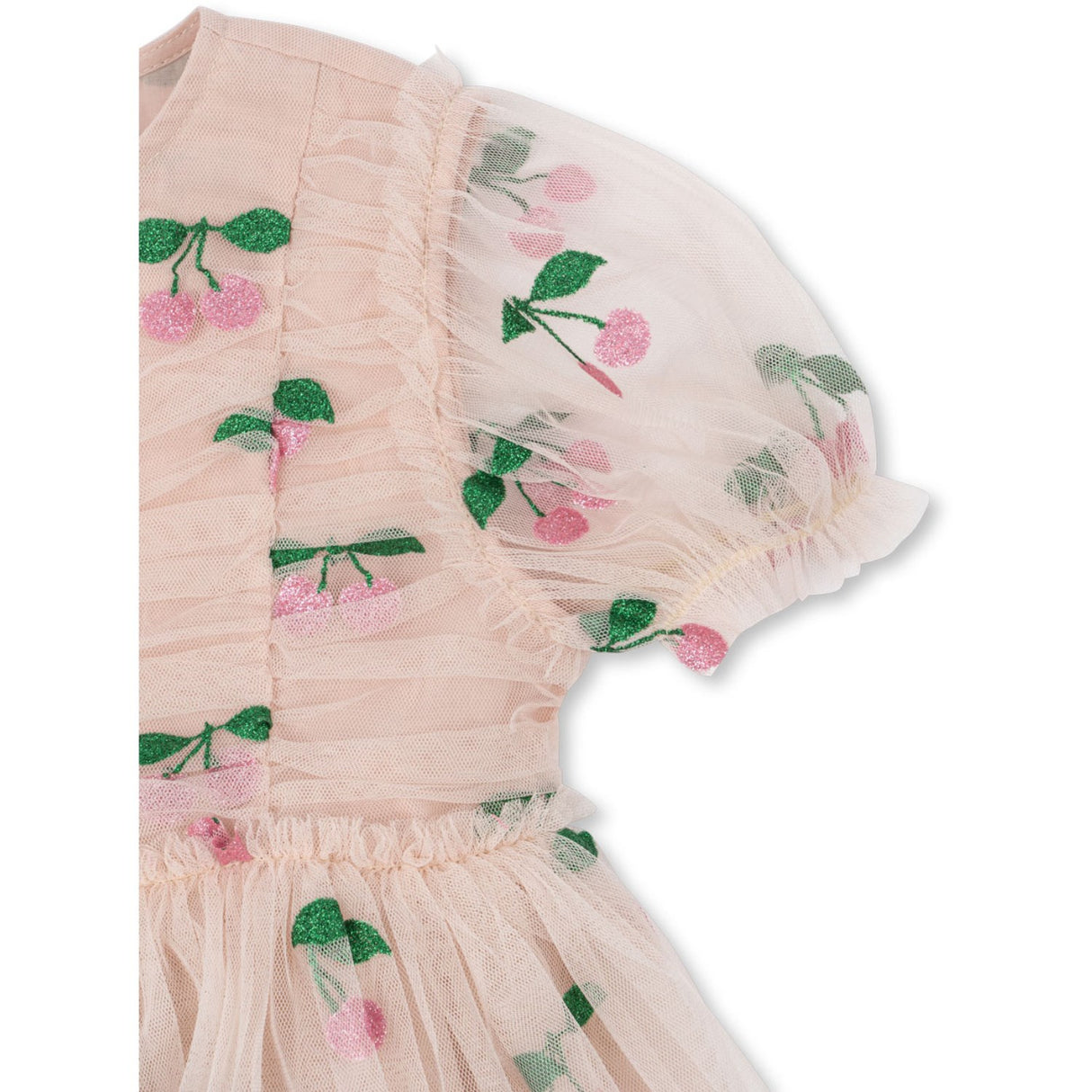 Konges Sløjd Ma Grande Cerise Pink Glitter Tullie Klänning