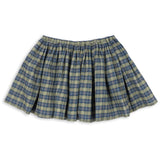 Konges Sløjd Laurel Blue Check Terre Kjol GOTS