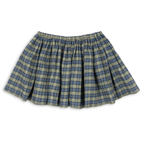 Konges Sløjd Laurel Blue Check Terre Kjol GOTS