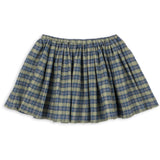 Konges Sløjd Laurel Blue Check Terre Kjol GOTS