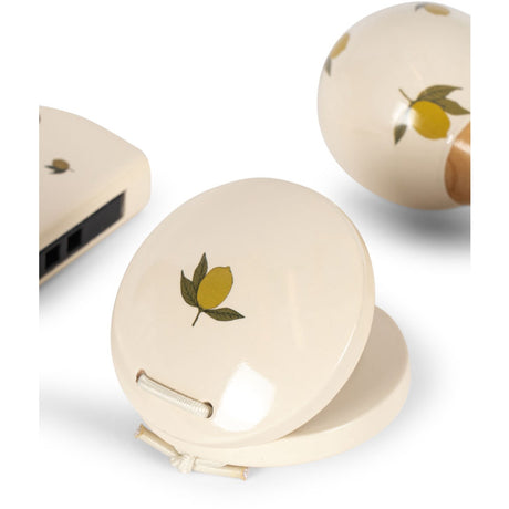 Konges Sløjd Lemon Musik Sett Petit Lemon Glossy Fsc