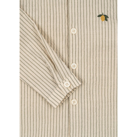 Konges Sløjd Tea Stripe Elliot Ls Skjorta GOTS