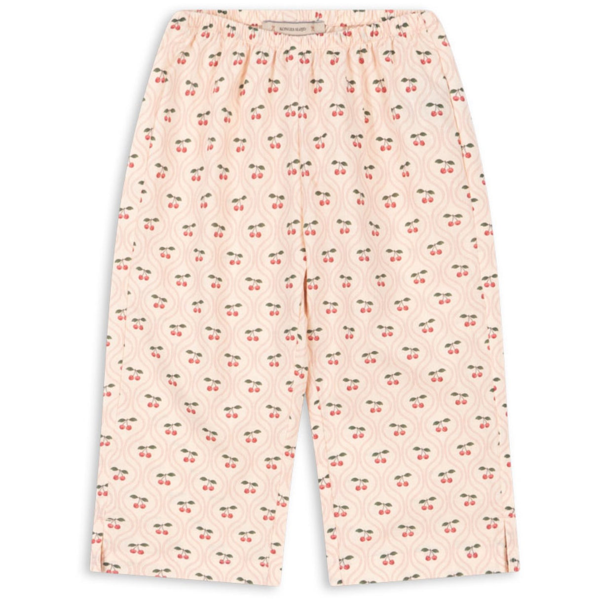 Konges Sløjd Cherry Pink Motif Cianna Byxor GOTS
