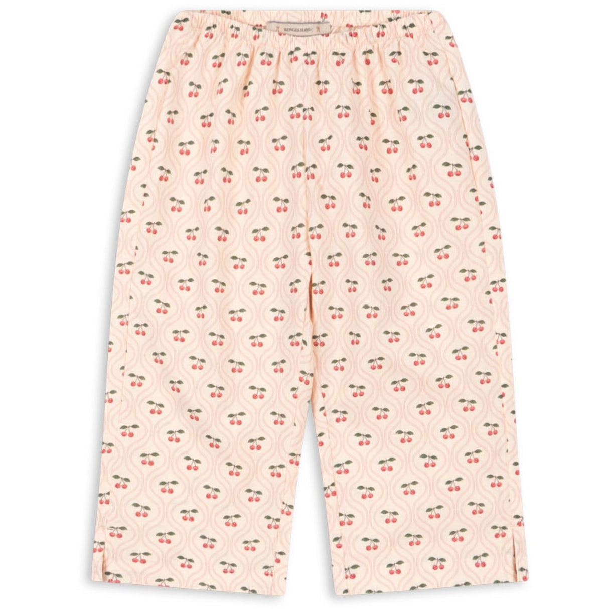 Konges Sløjd Cherry Pink Motif Cianna Byxor GOTS