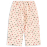 Konges Sløjd Cherry Pink Motif Cianna Byxor GOTS