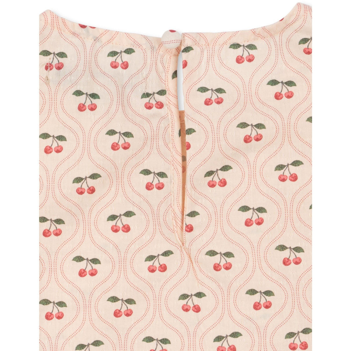 Konges Sløjd Cherry Pink Motif Cianna Blus GOTS