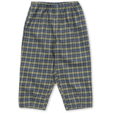 Konges Sløjd Laurel Blue Check Cara Byxor GOTS